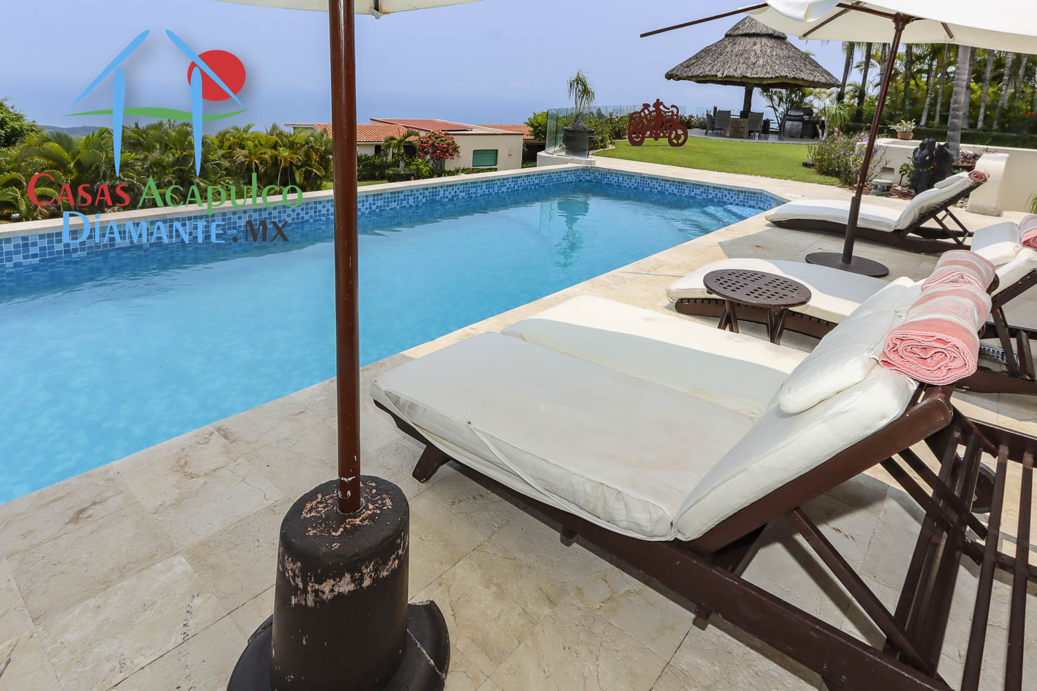 Casa Capadijos - Alberca y jardín 6